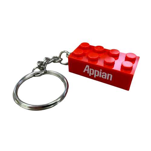 Building Brick Keyring Premier Print Promotions